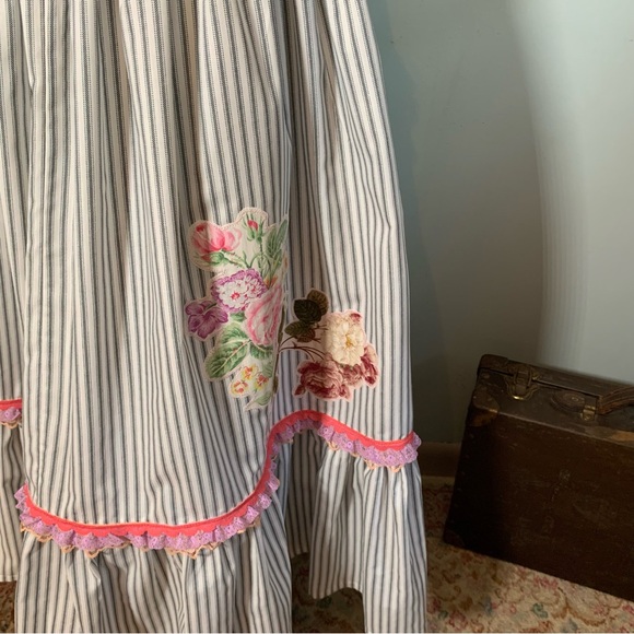 HANDMADE Sweet Coquette Full Boho Petticoat Skirt - Picture 6 of 13